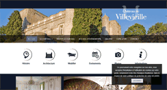 Desktop Screenshot of chateau-de-villevieille.fr