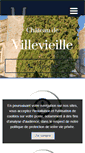 Mobile Screenshot of chateau-de-villevieille.fr